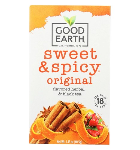 Good earth herbal black tea - herbal, &
